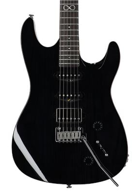 Chapman ML1 X Electric Guitar Black Gloss Body View